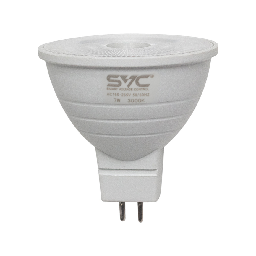Эл. лампа светодиодная SVC LED JCDR-7W-GU5.3-3000K, Тёплый фото 1
