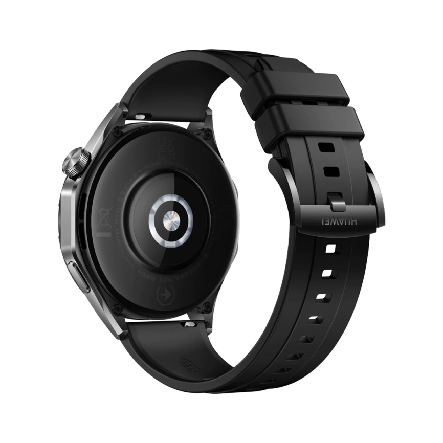 Смарт часы Huawei Watch GT 4 PNX-B19 46mm Black Fluoroelastomer Strap фото 3