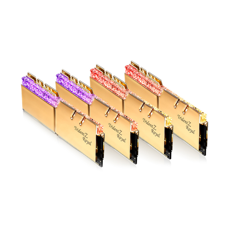 Комплект модулей памяти G.SKILL TridentZ Royal F4-3600C18Q-128GTRG DDR4 128GB (Kit 4x32GB) 3600MHz фото 1