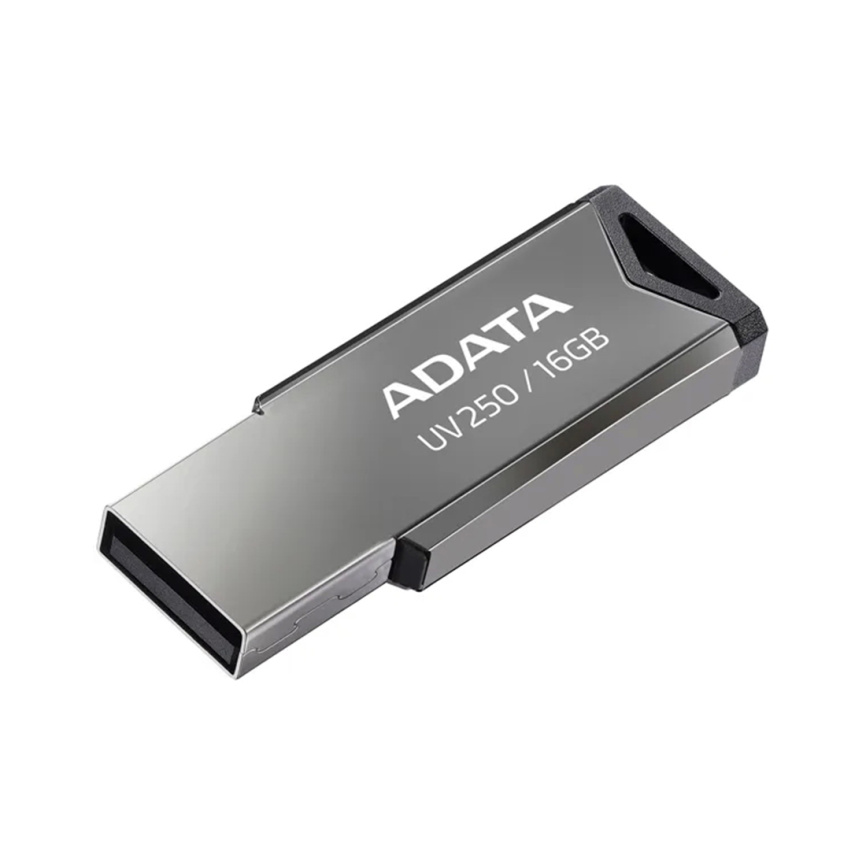 USB-накопитель ADATA AUV250-16G-RBK 16GB Серебристый фото 1