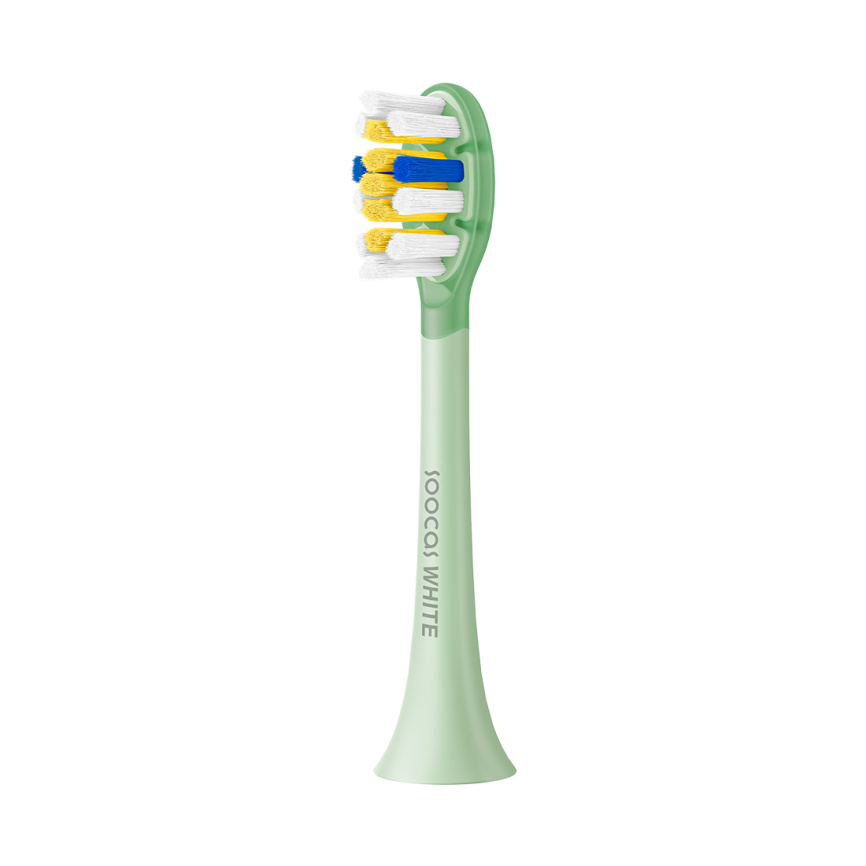 Сменные зубные щетки для Soocas D3 (2шт в комплекте) Зеленый фото 1
