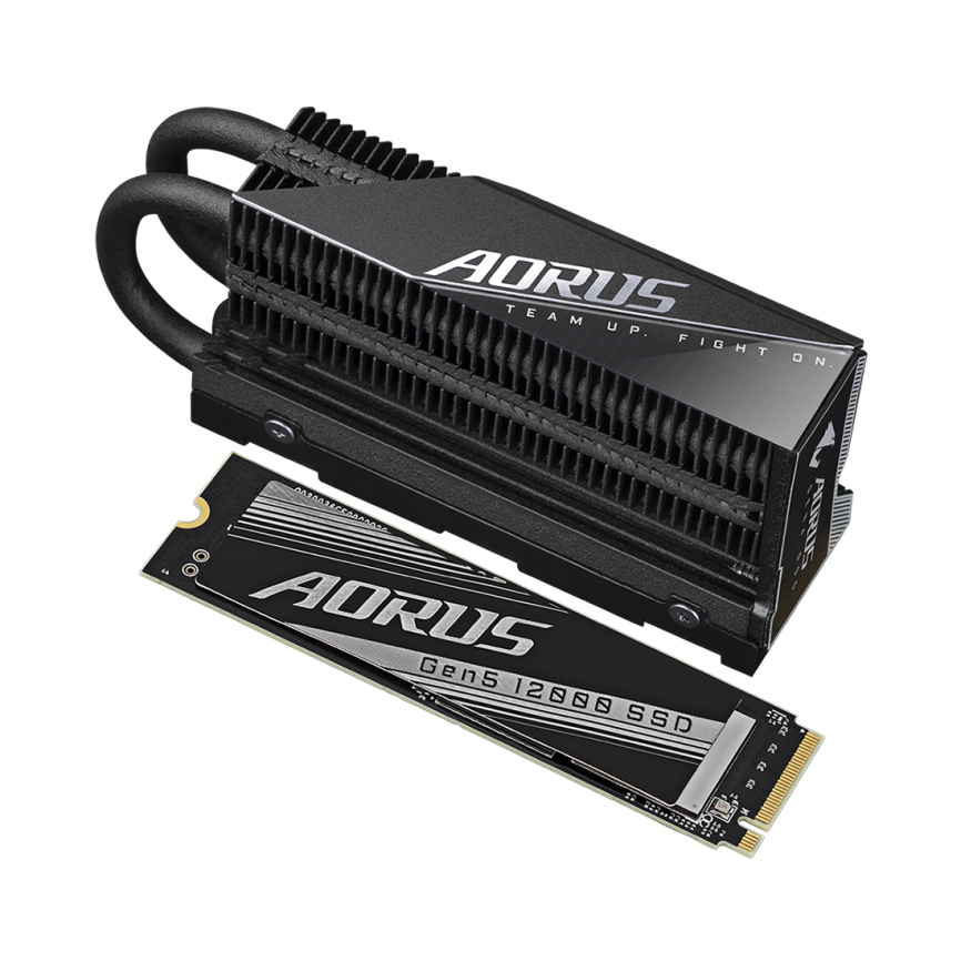 Твердотельный накопитель SSD Gigabyte AG512K1TB 1000GB M.2 2280 PCIe 5.0x4 фото 1
