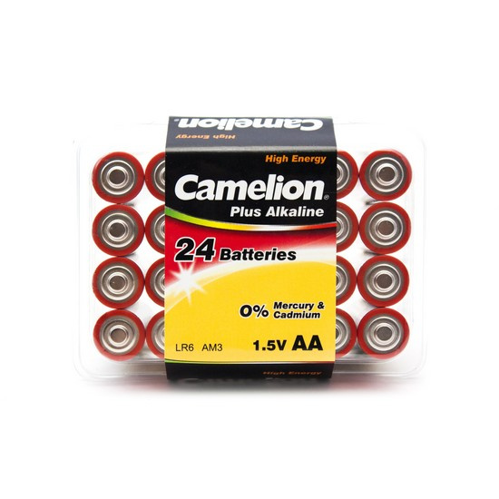 Батарейка CAMELION Plus Alkaline LR6-PB24 24 шт. в упак. фото 1