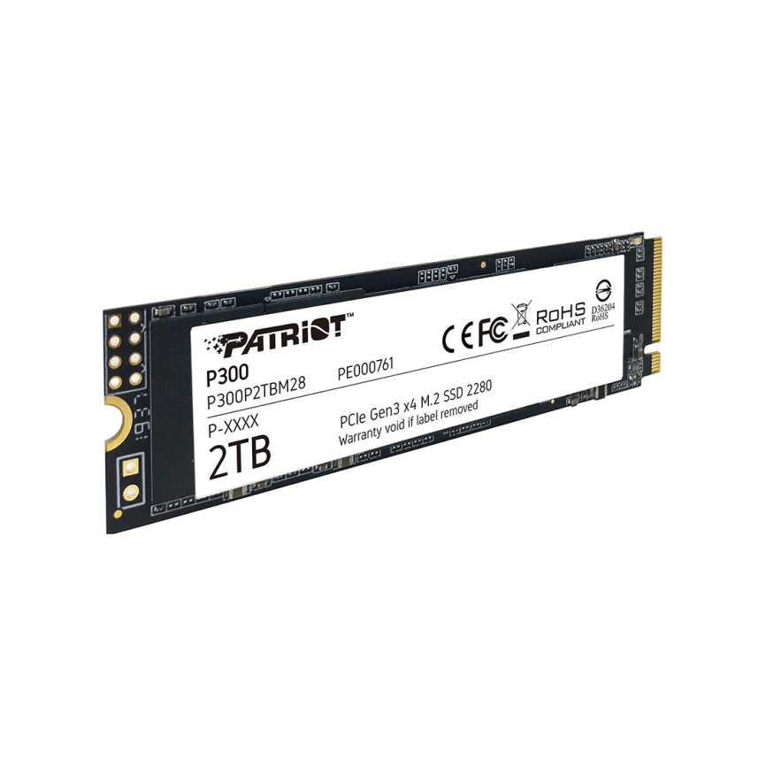 Твердотельный накопитель SSD Patriot Memory P300 P300P2TBM28 2000GB M.2 фото 1