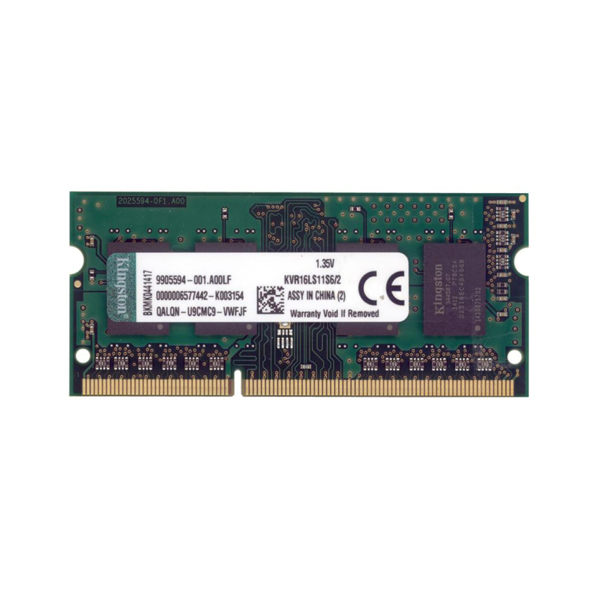 Модуль памяти Kingston ValueRAM KVR16LS11S6/2 DDR3 2GB 1600MHz фото 1
