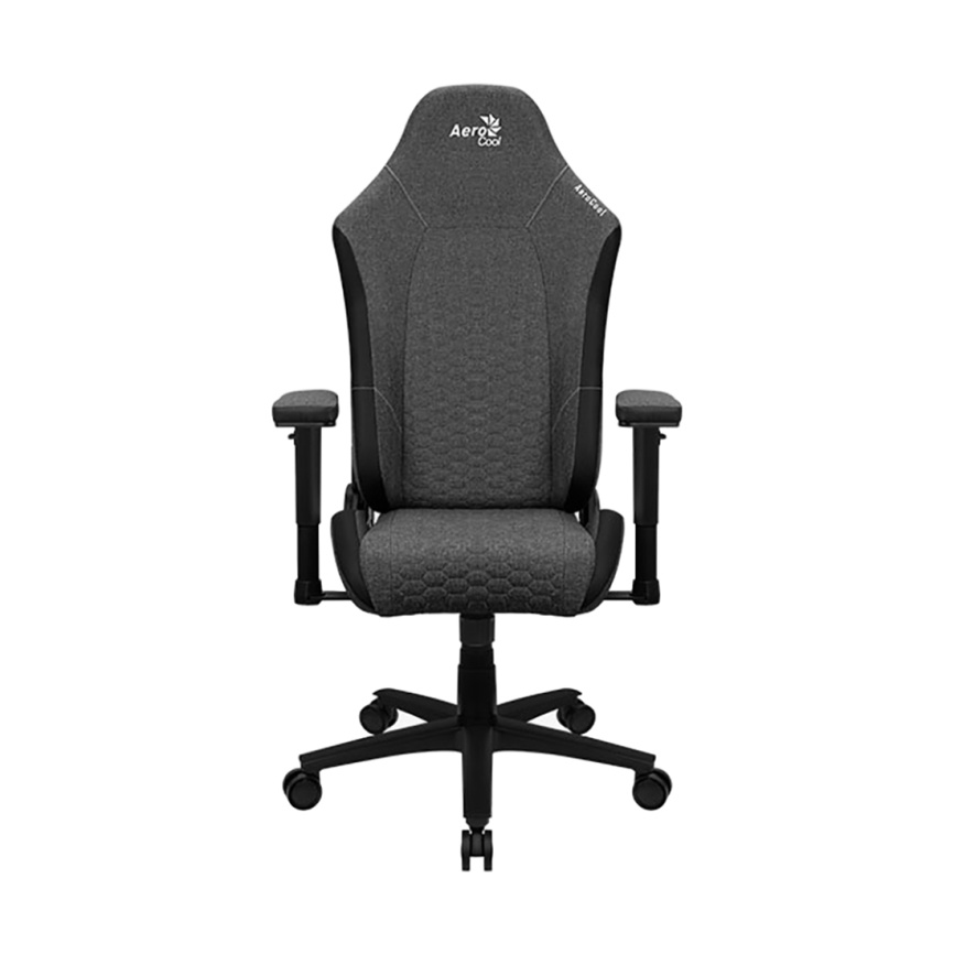 Игровое компьютерное кресло Aerocool Crown Ash Black фото 2