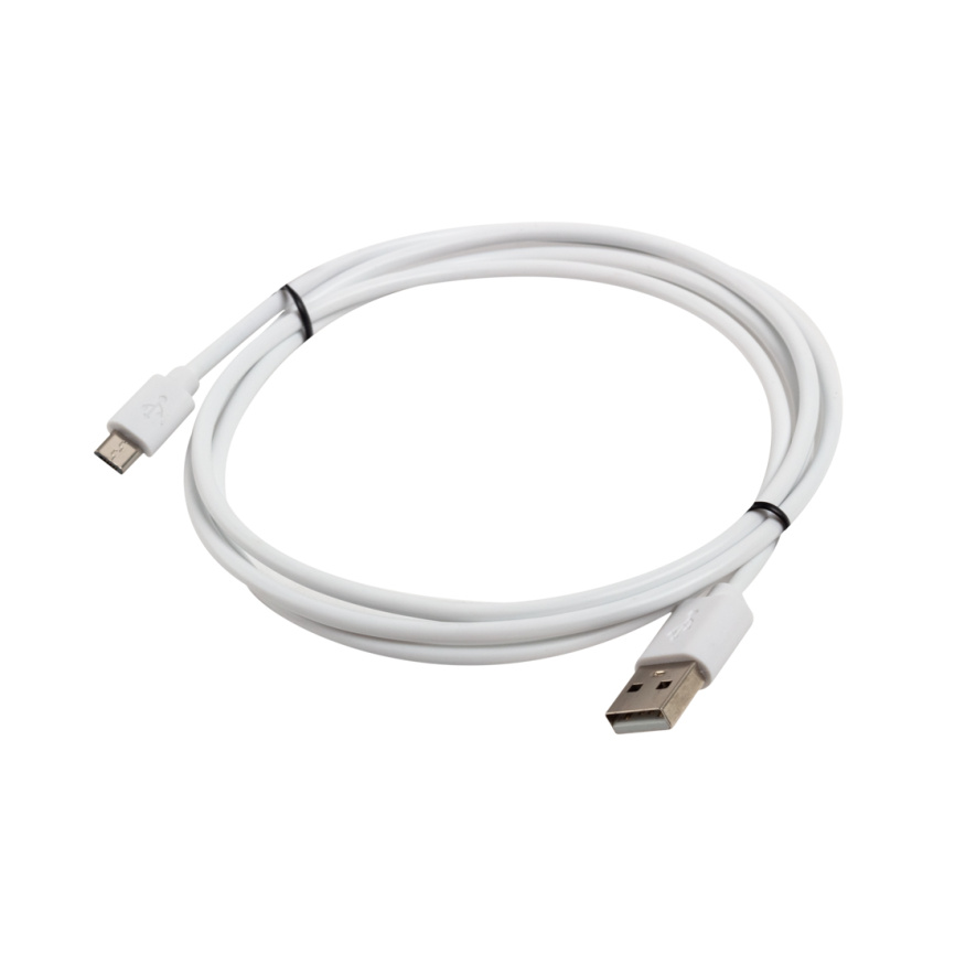 Переходник USB-Micro USB SVC USB-PV0120WH-P, Белый, Пол. пакет, 1.2 м фото 1