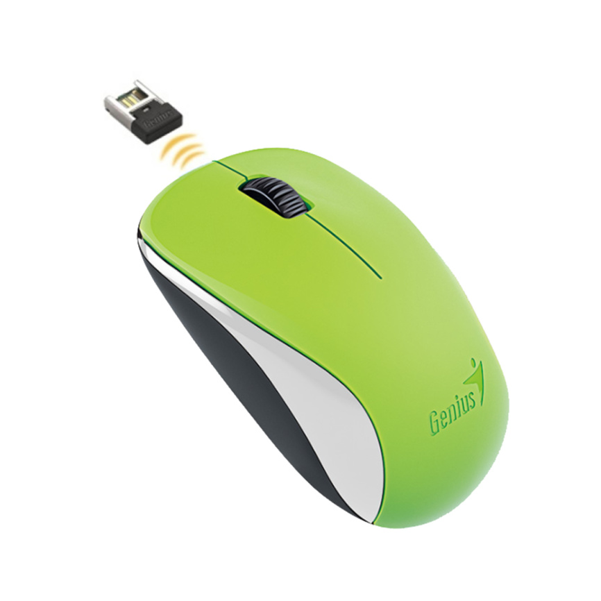 Компьютерная мышь Genius NX-7000 Green фото 3