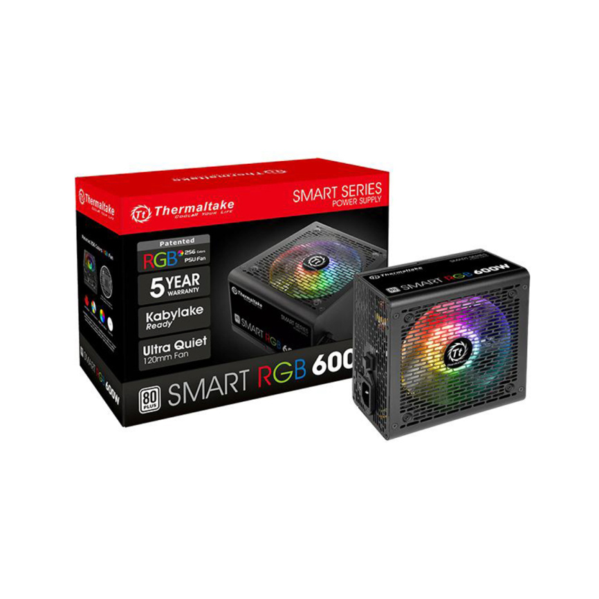 Блок питания Thermaltake Smart RGB 600W фото 3