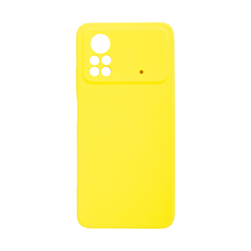 Чехол для телефона XG XG-HS126 для POCO X4 Pro Силиконовый Жёлтый фото 1