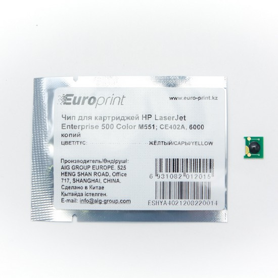 Чип Europrint HP CE402A фото 1