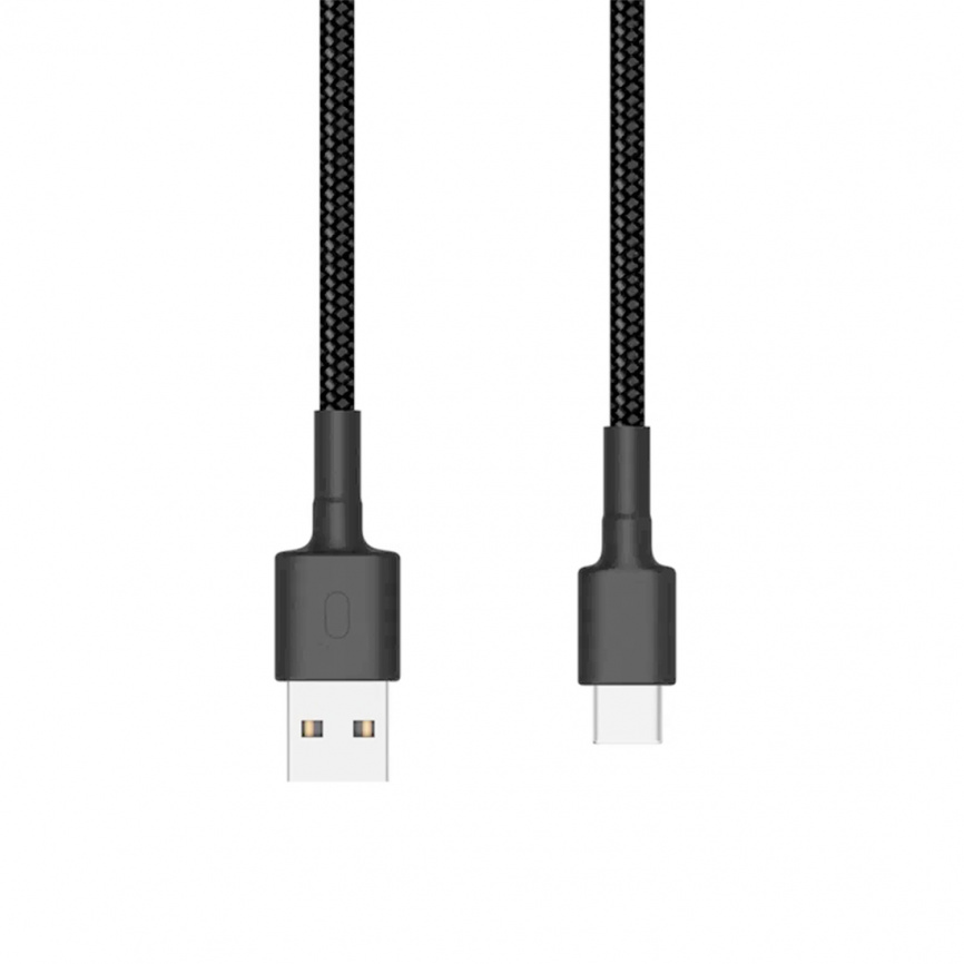Интерфейсный кабель Xiaomi Type-C Чёрный фото 2
