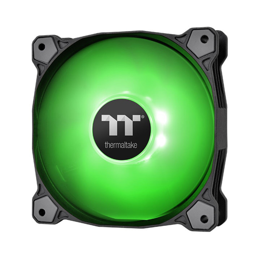 Кулер для компьютерного корпуса Thermaltake Pure A14 LED Green (Single Fan Pack) фото 1