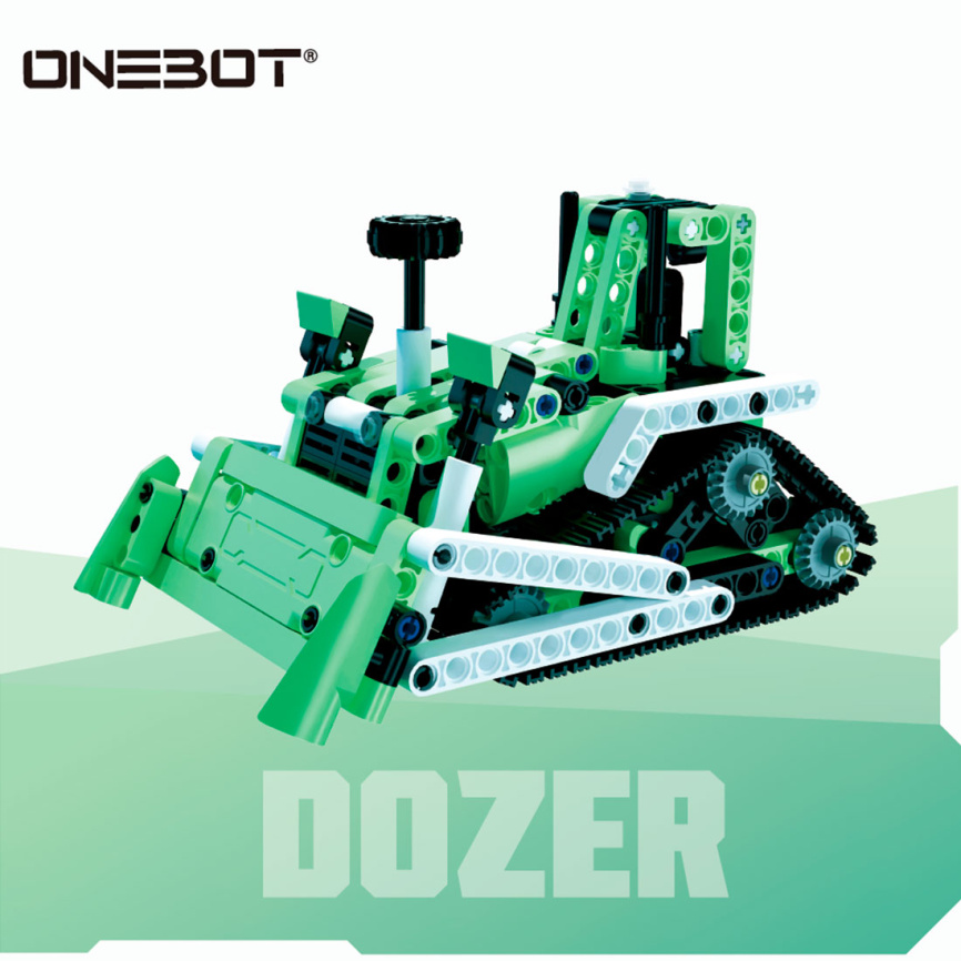 Конструктор ONEBOT Mini Engineering Bulldozer 339+ OBQXTC95AIQI фото 1