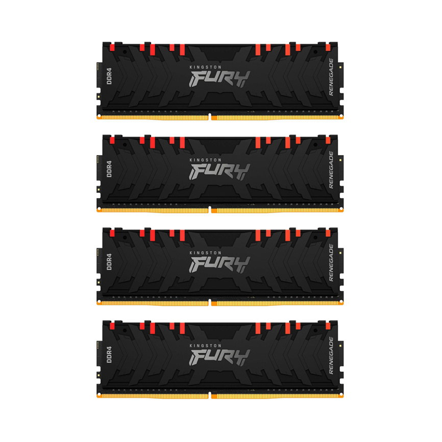 Комплект модулей памяти Kingston FURY Renegade RGB KF436C18RBAK4/128 DDR4 128GB (Kit 4x32GB) 3600 фото 2