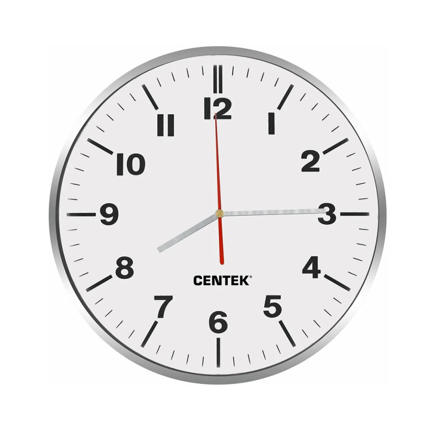 Часы настенные Centek СТ-7100 White фото 1