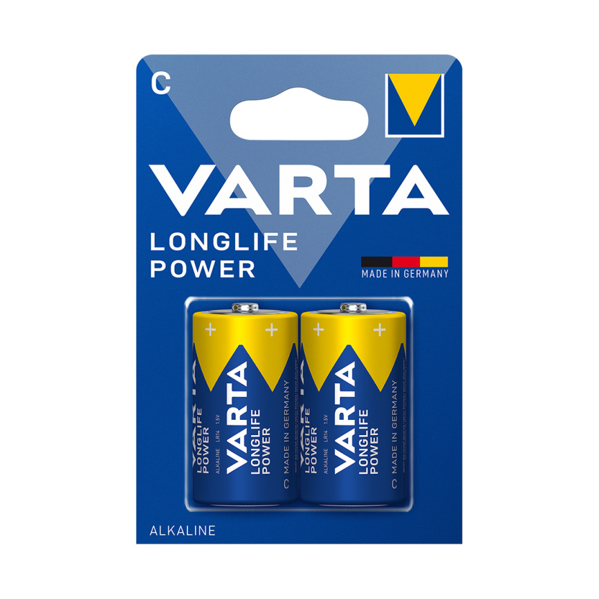 Батарейка VARTA High Energy (LL Power) Baby 1.5V - LR14/ C 2 шт. в блистере фото 1