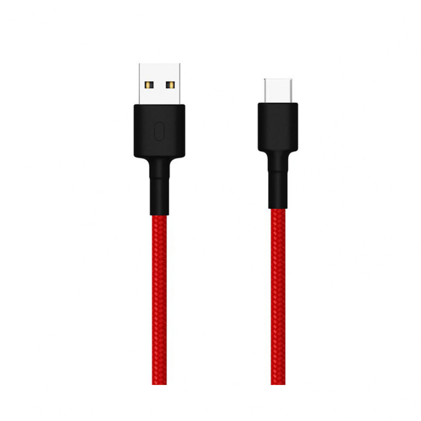 Интерфейсный кабель Xiaomi Type-C Красный фото 2