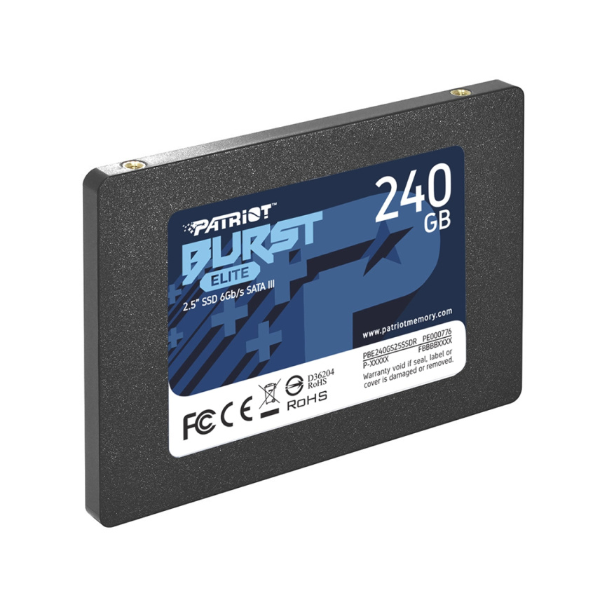 Твердотельный накопитель SSD Patriot Burst Elite 240GB SATA фото 2