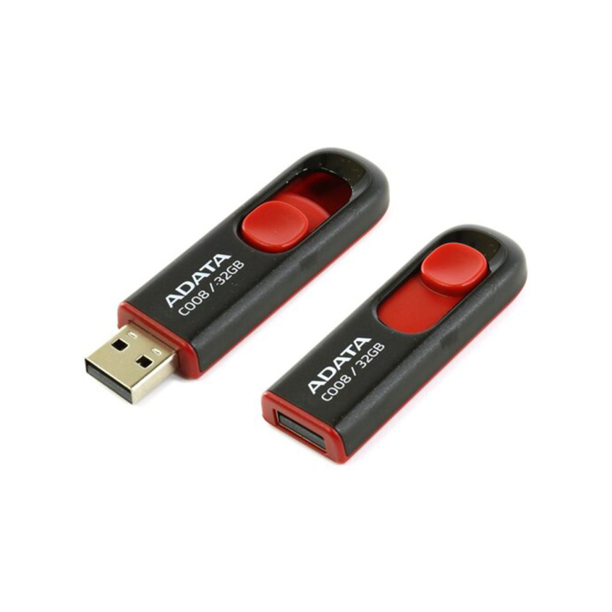 USB-накопитель ADATA AC008-32G-RKD 32GB Красный фото 2