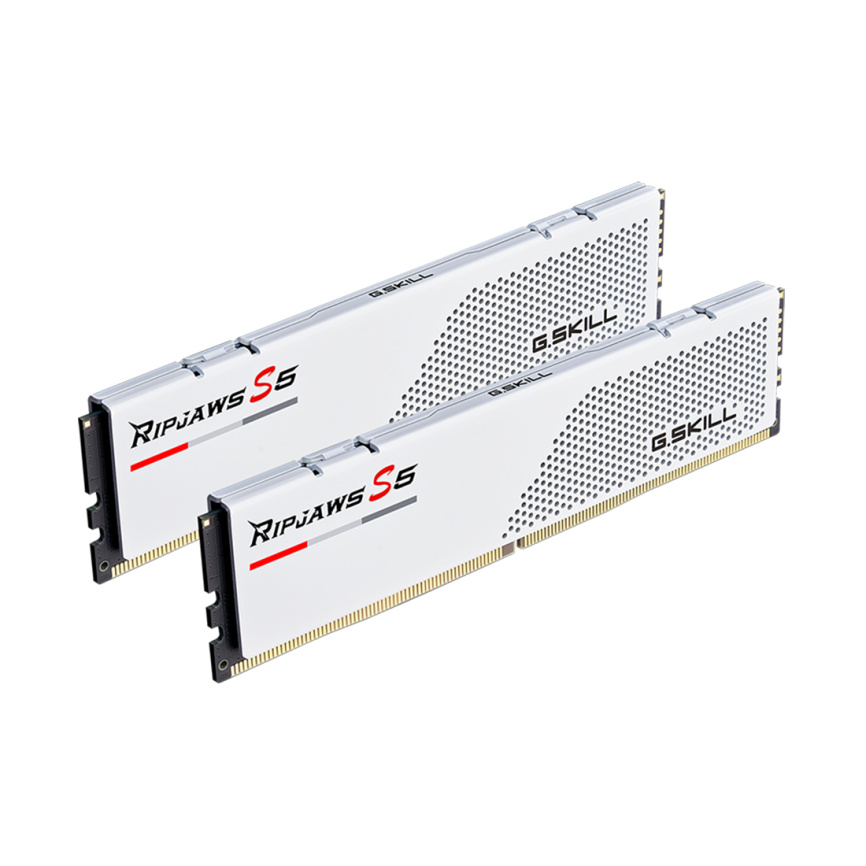 Комплект модулей памяти G.SKILL Ripjaws S5 F5-5600J3636D32GX2-RS5W DDR5 64GB (Kit 2x32GB) 5600MHz фото 1