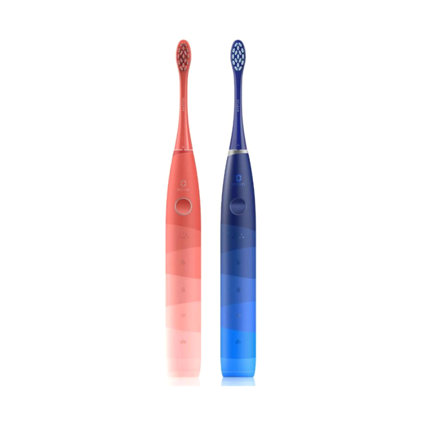 Комплект электрических зубных щеток Oclean Find Duo Set Синий+Красный фото 1