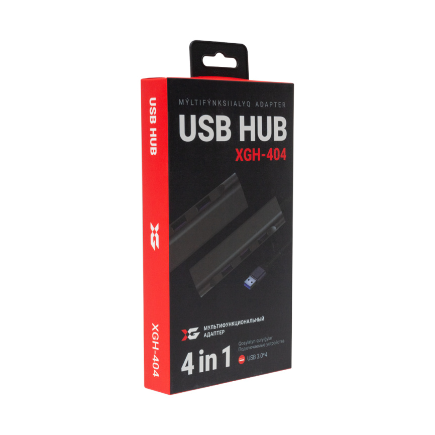 Мультифункциональный адаптер XG XGH-404 USB фото 3