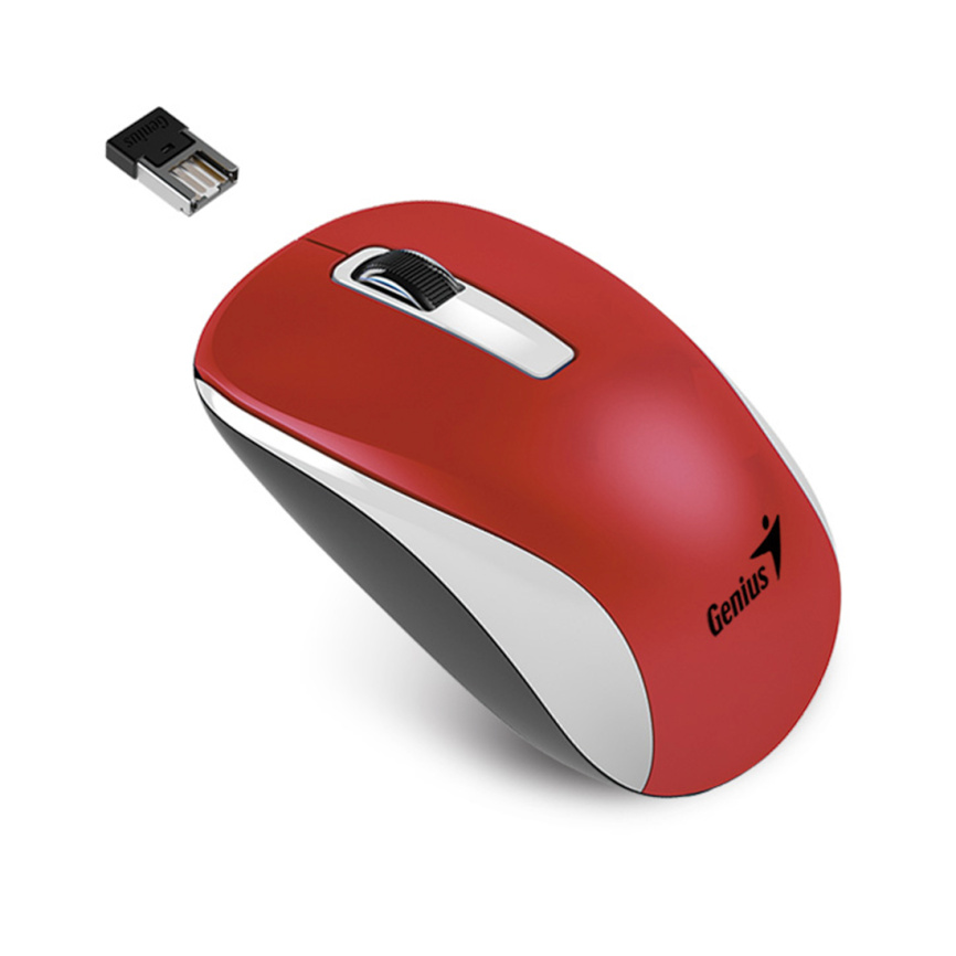 Компьютерная мышь Genius NX-7010 WH+Red фото 1