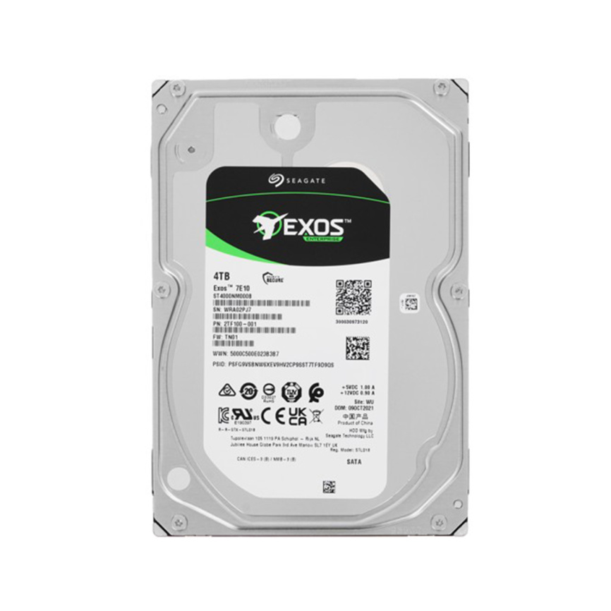Жесткий диск Seagate Exos 7E10 ST4000NM000B 4TB SATA фото 1