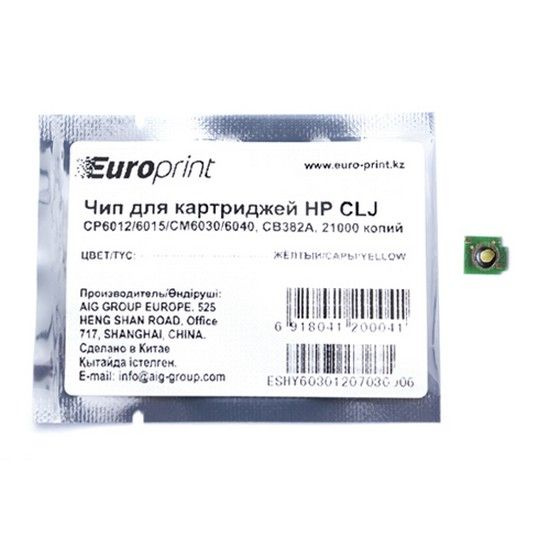 Чип Europrint HP CB382A фото 1