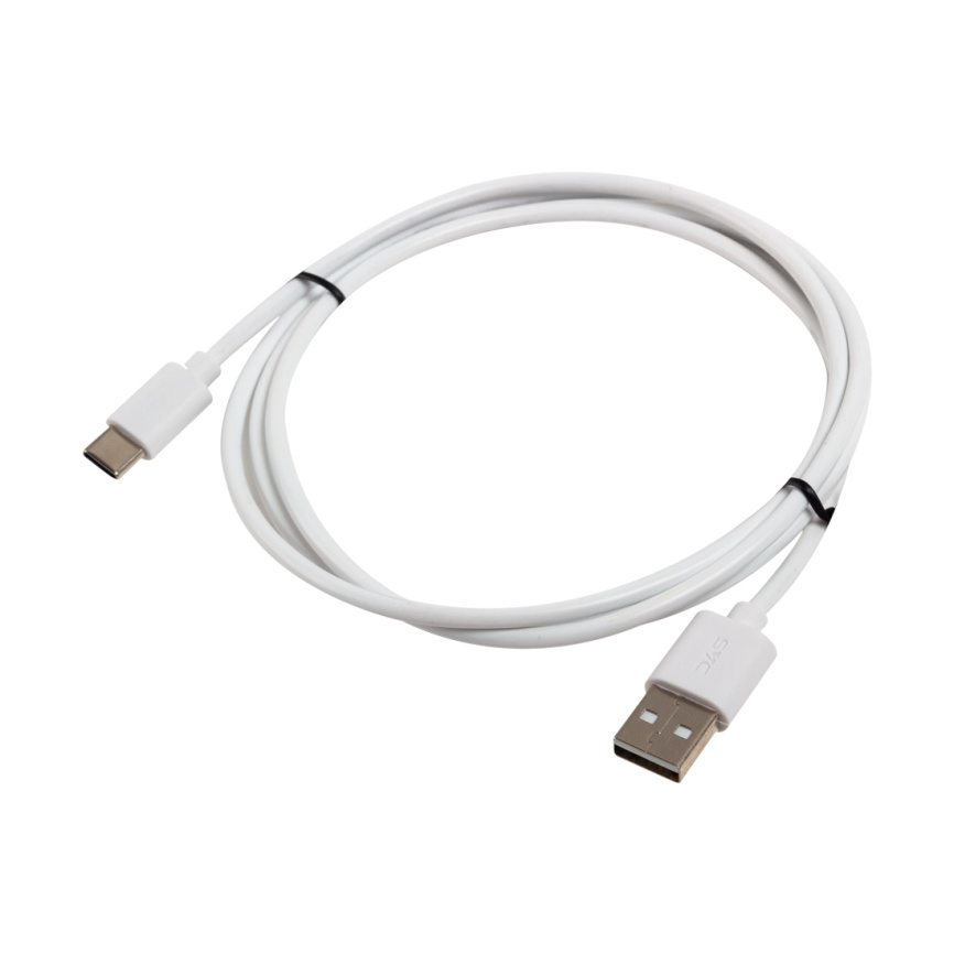 Переходник USB-USB Type C SVC USC-PV0120WH-P, Белый, Пол. пакет, 1.2 м фото 1