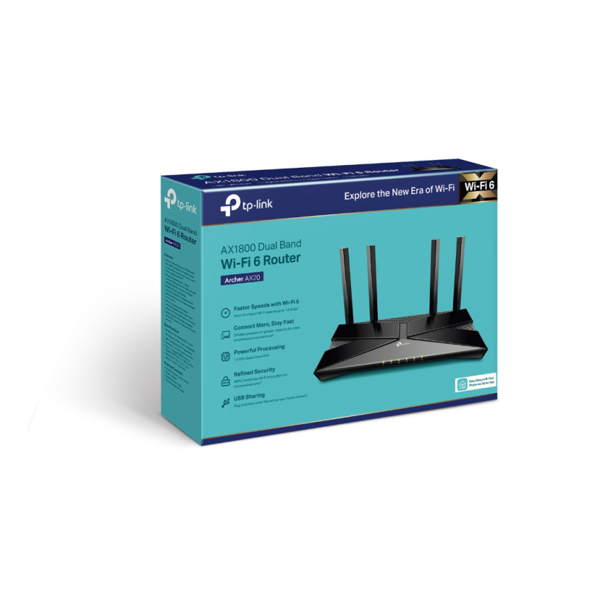 Маршрутизатор TP-Link Archer AX20 фото 3