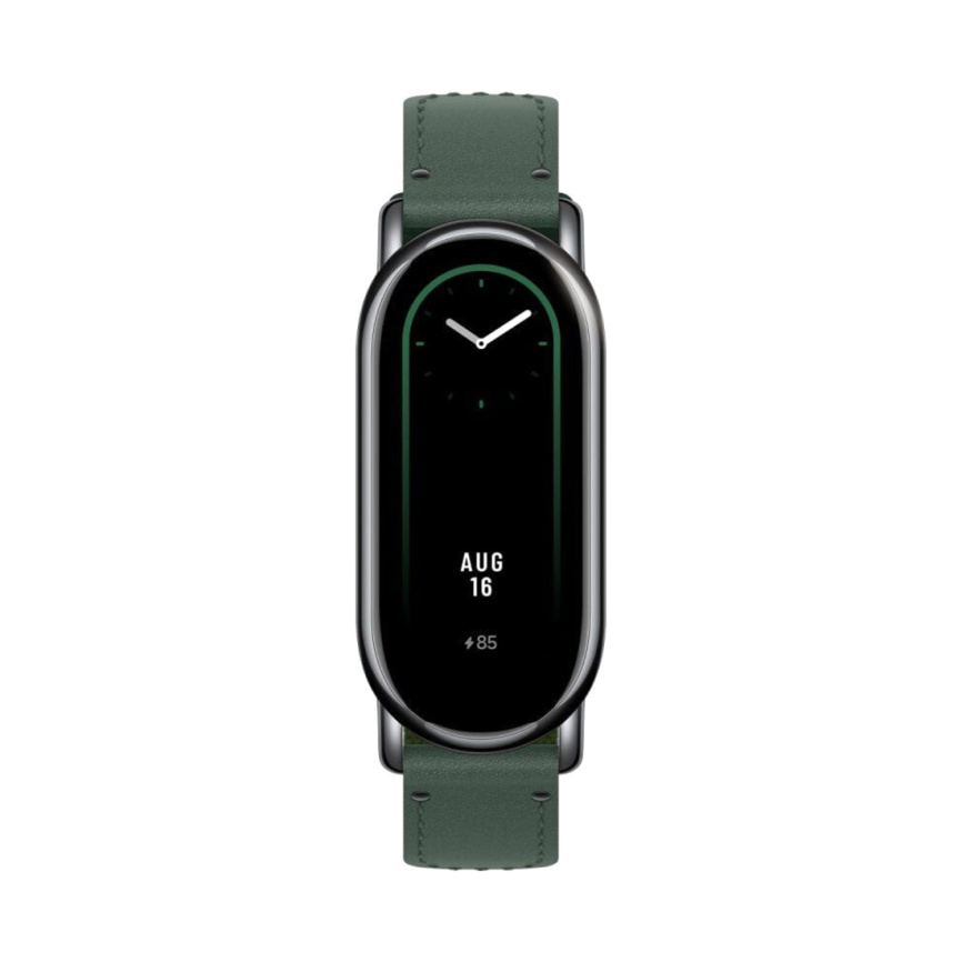 Сменный плетёный браслет для Xiaomi Smart Band 8 Green фото 2