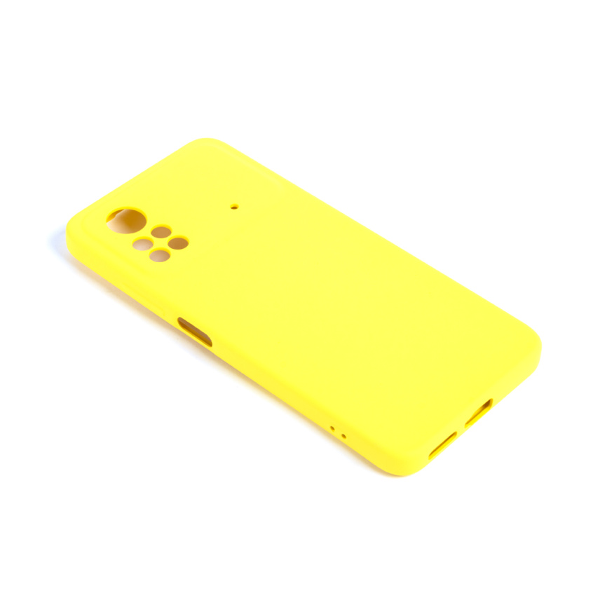 Чехол для телефона XG XG-HS126 для POCO X4 Pro Силиконовый Жёлтый фото 2
