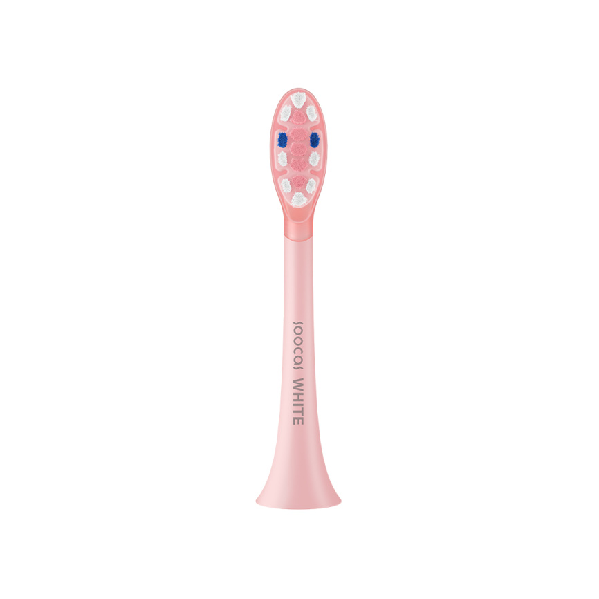 Сменные зубные щетки для Soocas D3 (2шт в комплекте) Розовый фото 2