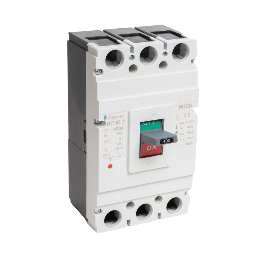 Автоматический выключатель iPower ВА57-400 3P 400A фото 1