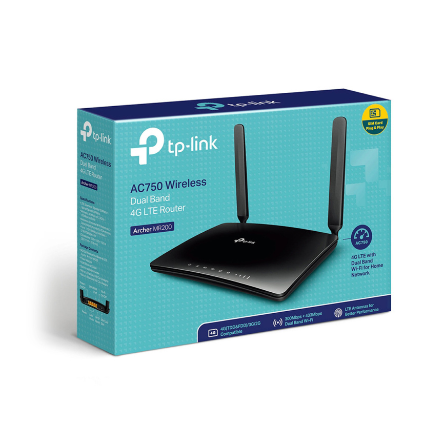 Маршрутизатор TP-Link Archer MR200 фото 3