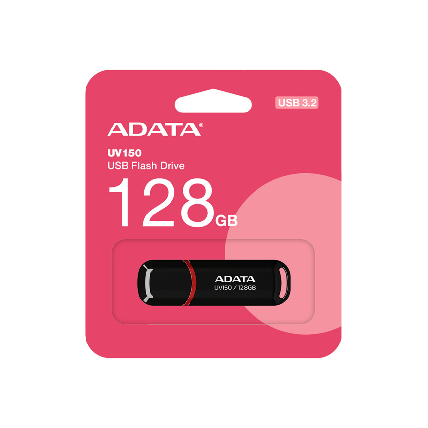 USB-накопитель ADATA AUV150-128G-RBK 128GB Черный фото 2