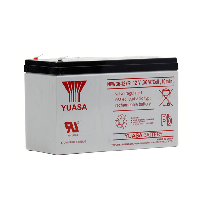 Аккумуляторная батарея Yuasa NPW36-12/R 12В 7.5 Ач фото 1
