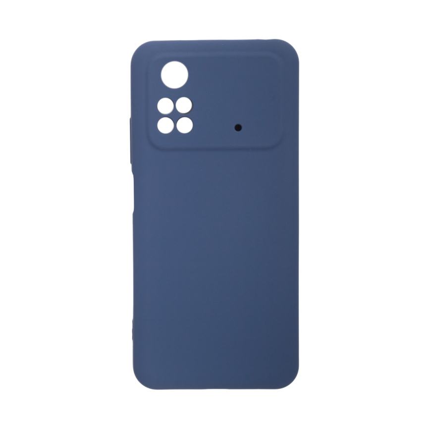 Чехол для телефона XG XG-HS130 для POCO M4 Pro Силиконовый Синий фото 1