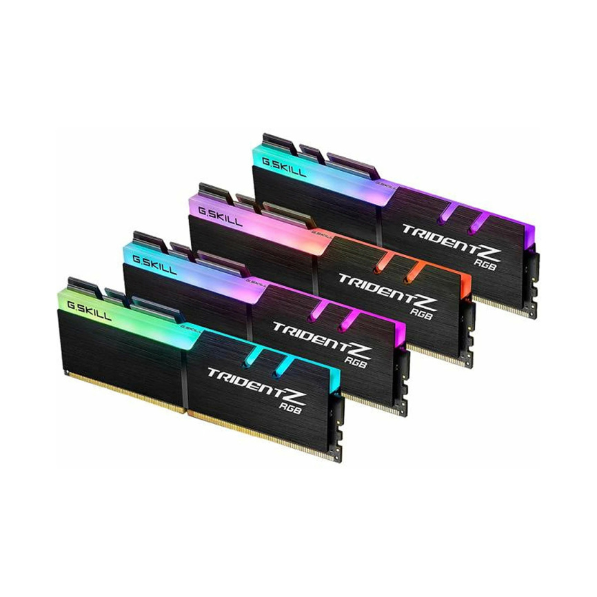 Комплект модулей памяти G.SKILL TridentZ RGB F4-3200C16Q-128GTZR DDR4 128GB (Kit 4x32GB) 3200MHz фото 1