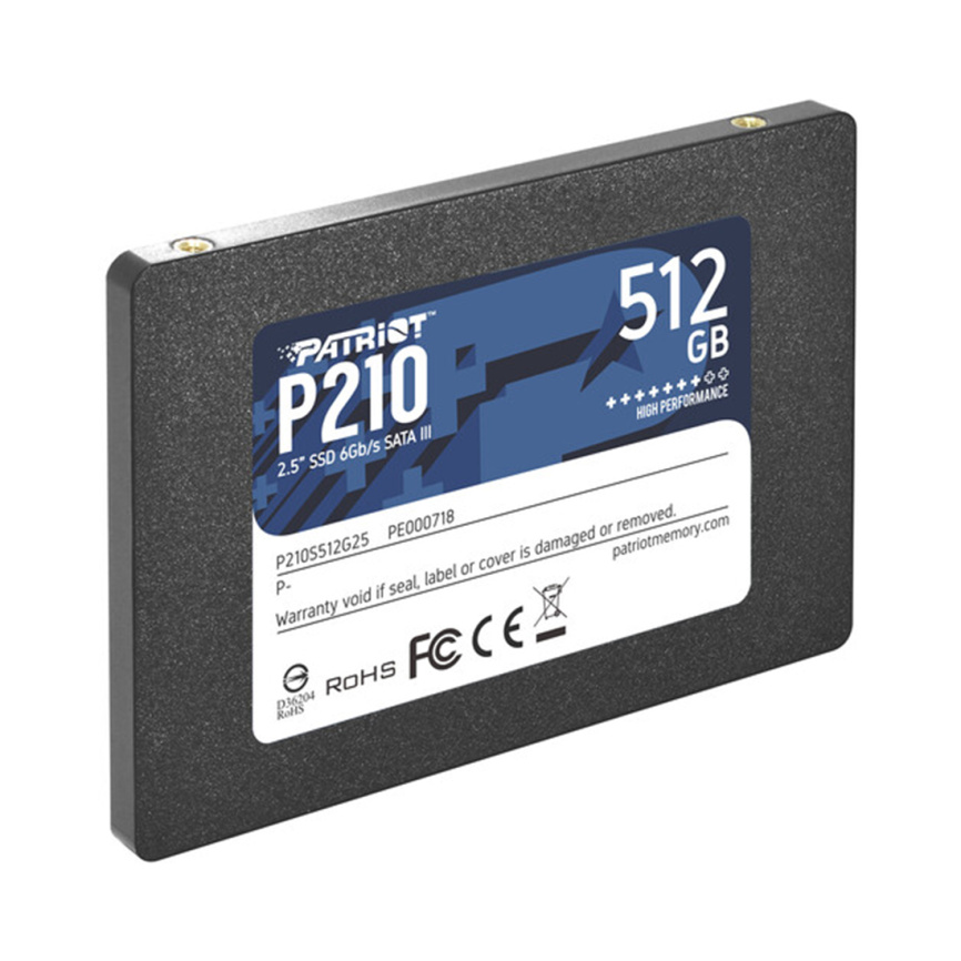 Твердотельный накопитель SSD Patriot P210 512GB SATA фото 2