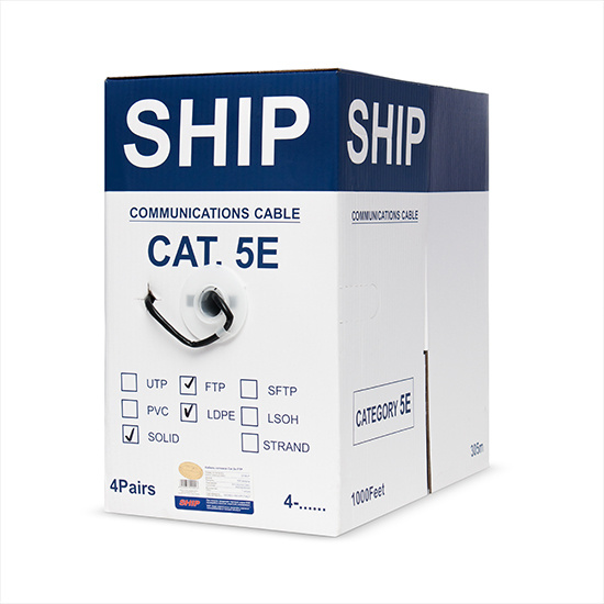 Кабель сетевой SHIP D146-P Cat.5e FTP 30В РЕ фото 3