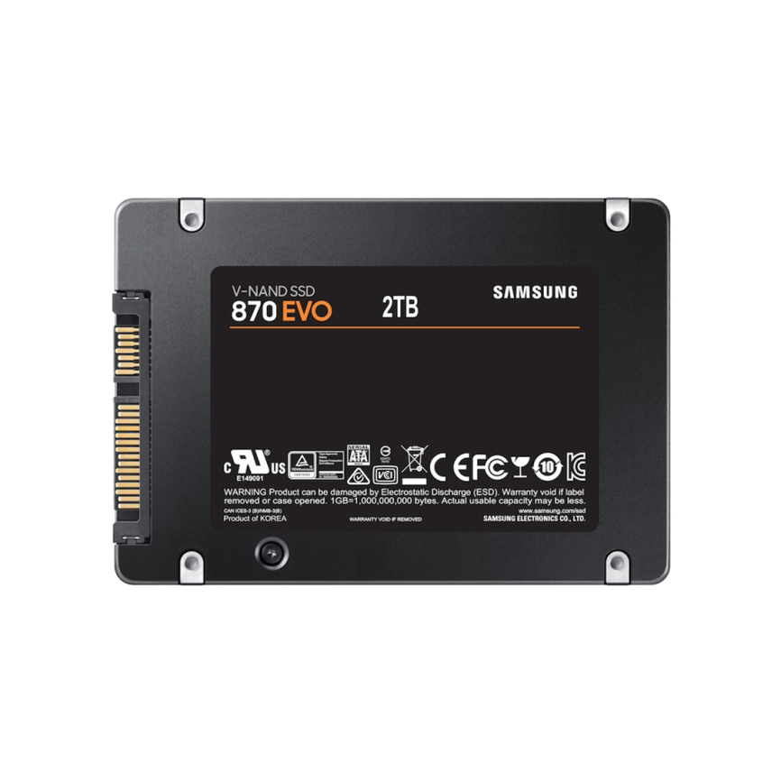 Твердотельный накопитель SSD Samsung 870 EVO 2000 ГБ SATA 2.5