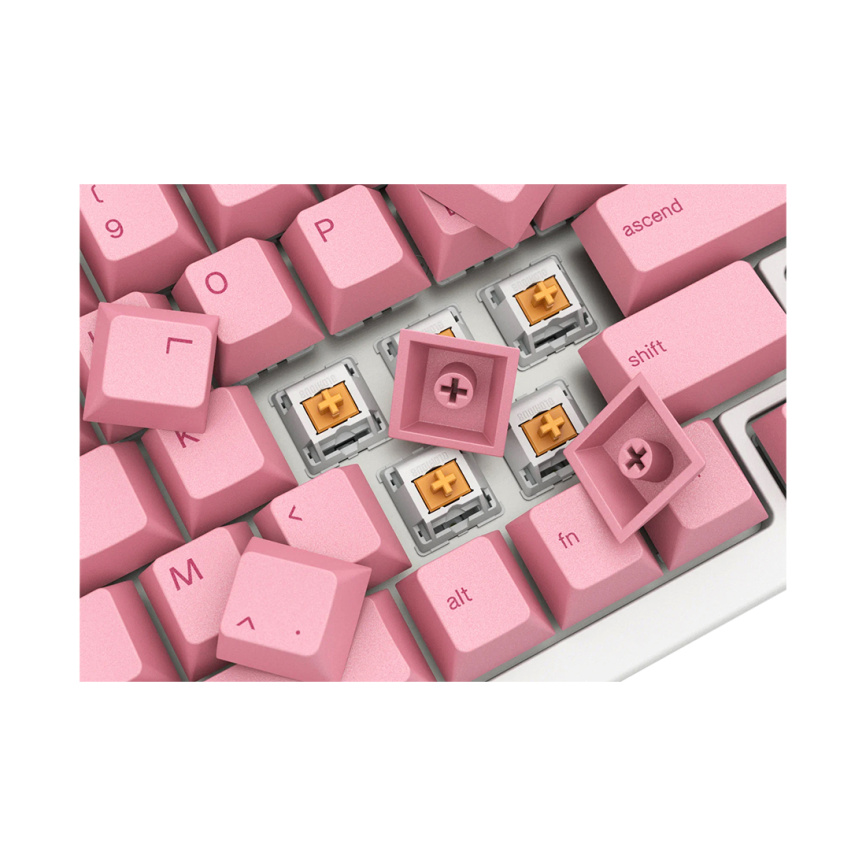 Набор кнопок на клавиатуру Glorious GPBT Keycaps Grapefruit (GLO-KC-GPBT-PG) фото 3