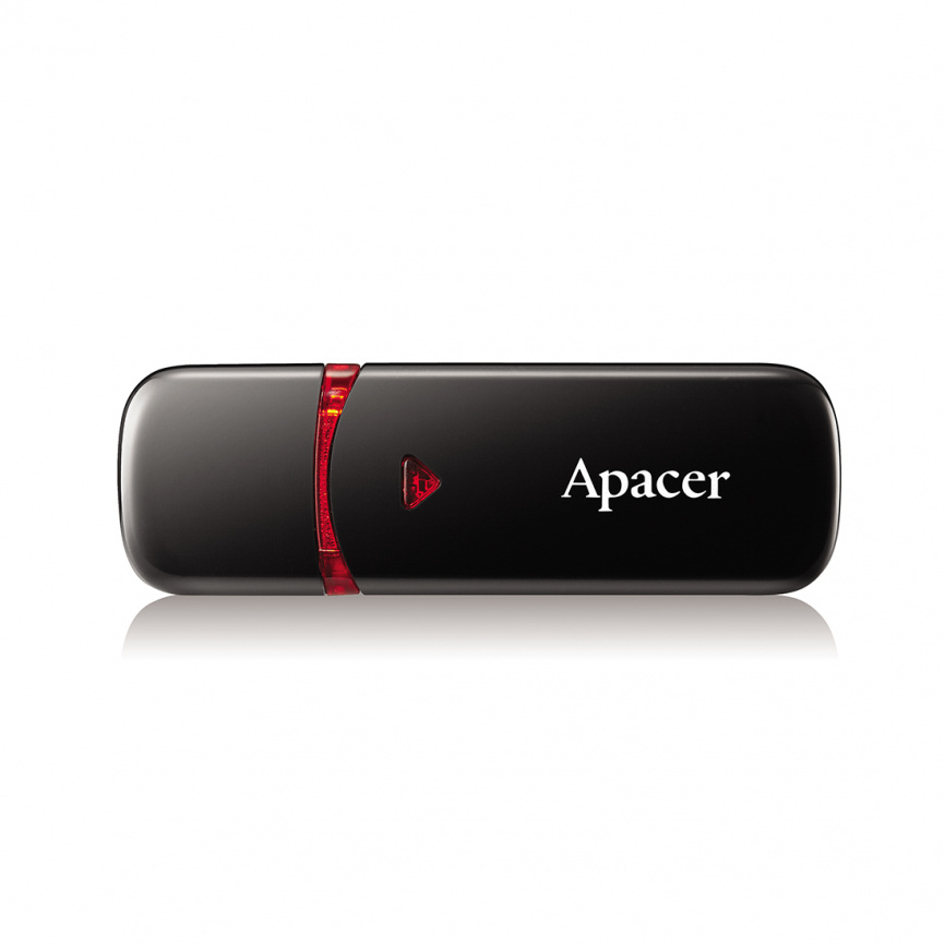 USB-накопитель Apacer AH333 64GB Чёрный фото 1