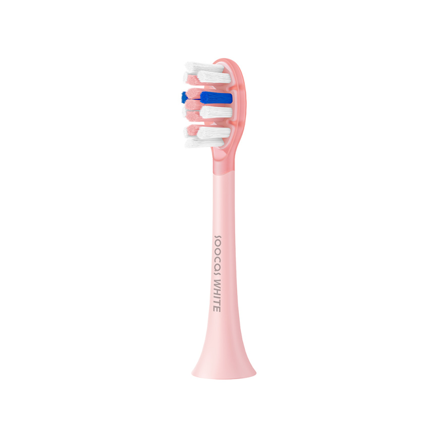 Сменные зубные щетки для Soocas D3 (2шт в комплекте) Розовый фото 1