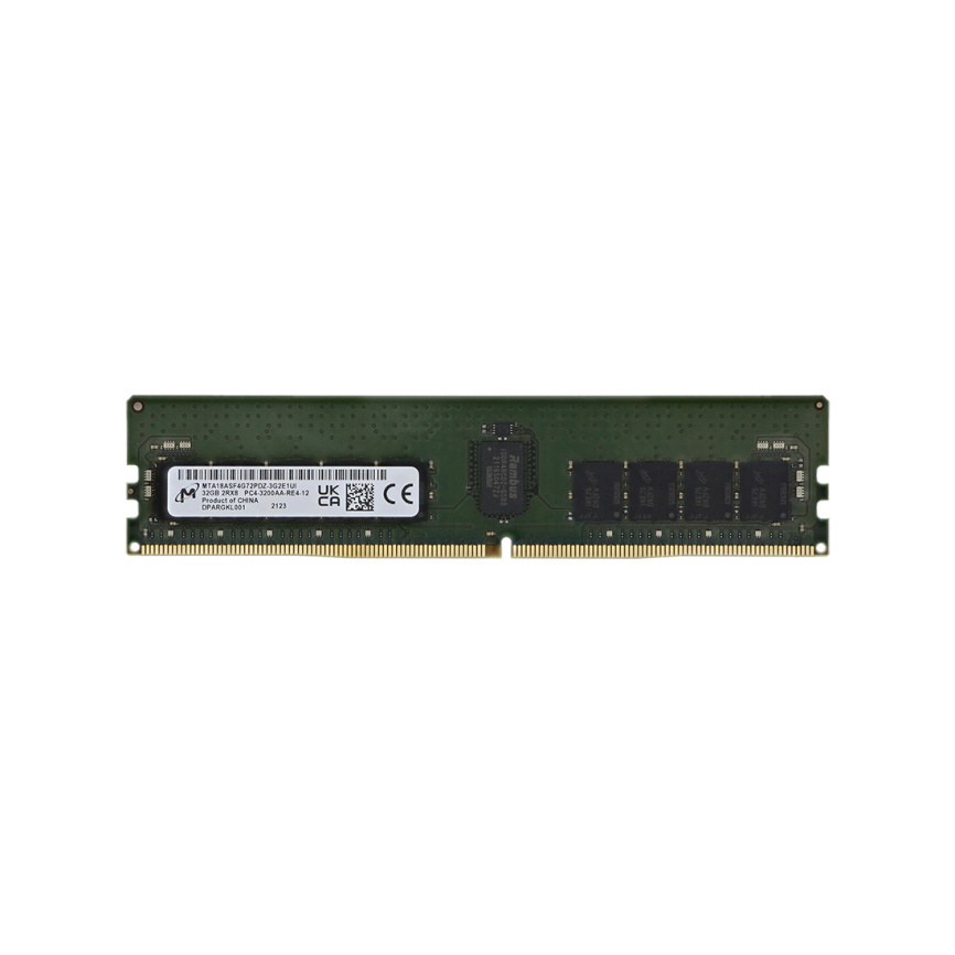 Модуль памяти Micron DDR4 ECC RDIMM 32GB 3200MHz MTA18ASF4G72PDZ-3G2 фото 2