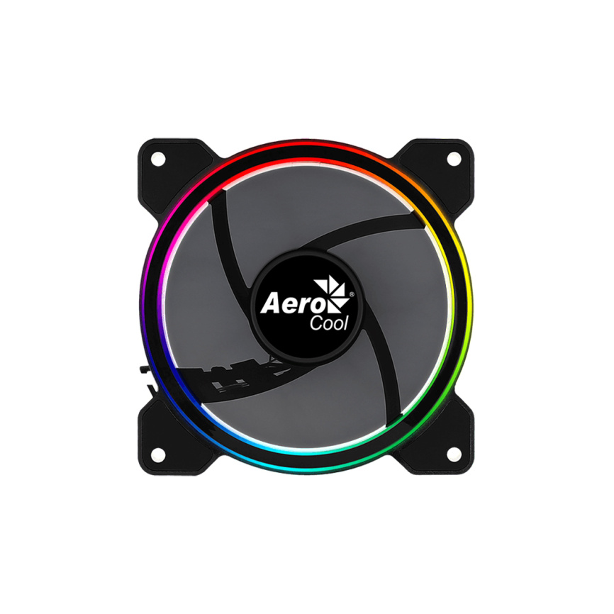 Кулер для компьютерного корпуса AeroCool Saturn 12 FRGB Molex+3P фото 2