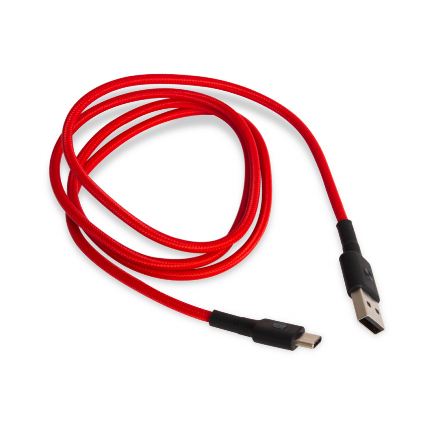 Интерфейсный кабель Xiaomi ZMI AL401 100cm Type-C Красный фото 2